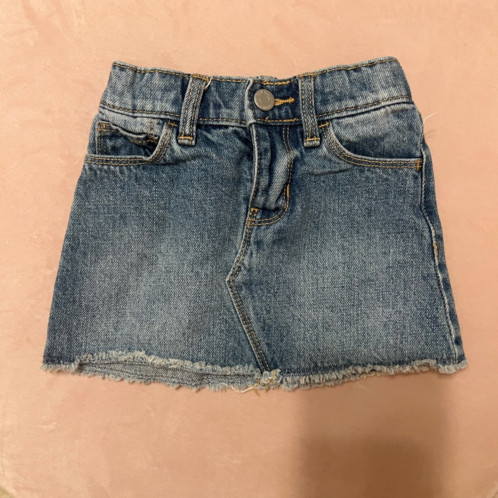Old Navy Toddler Girl Denim Skirt 18-24M